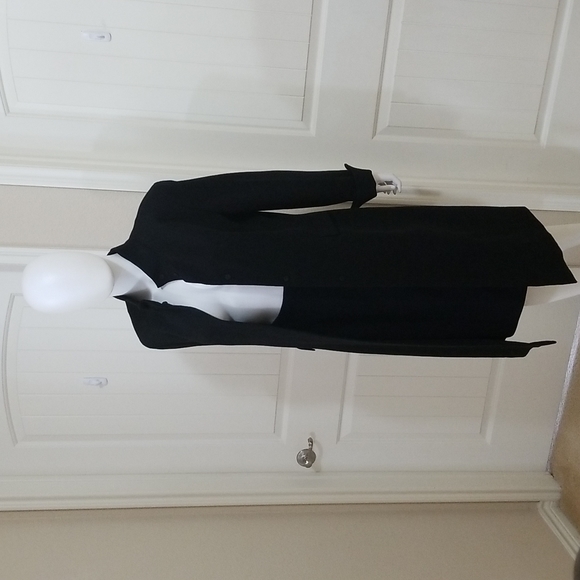 Vintage black coat/dress in excellent condition!!!! - Picture 3 of 9